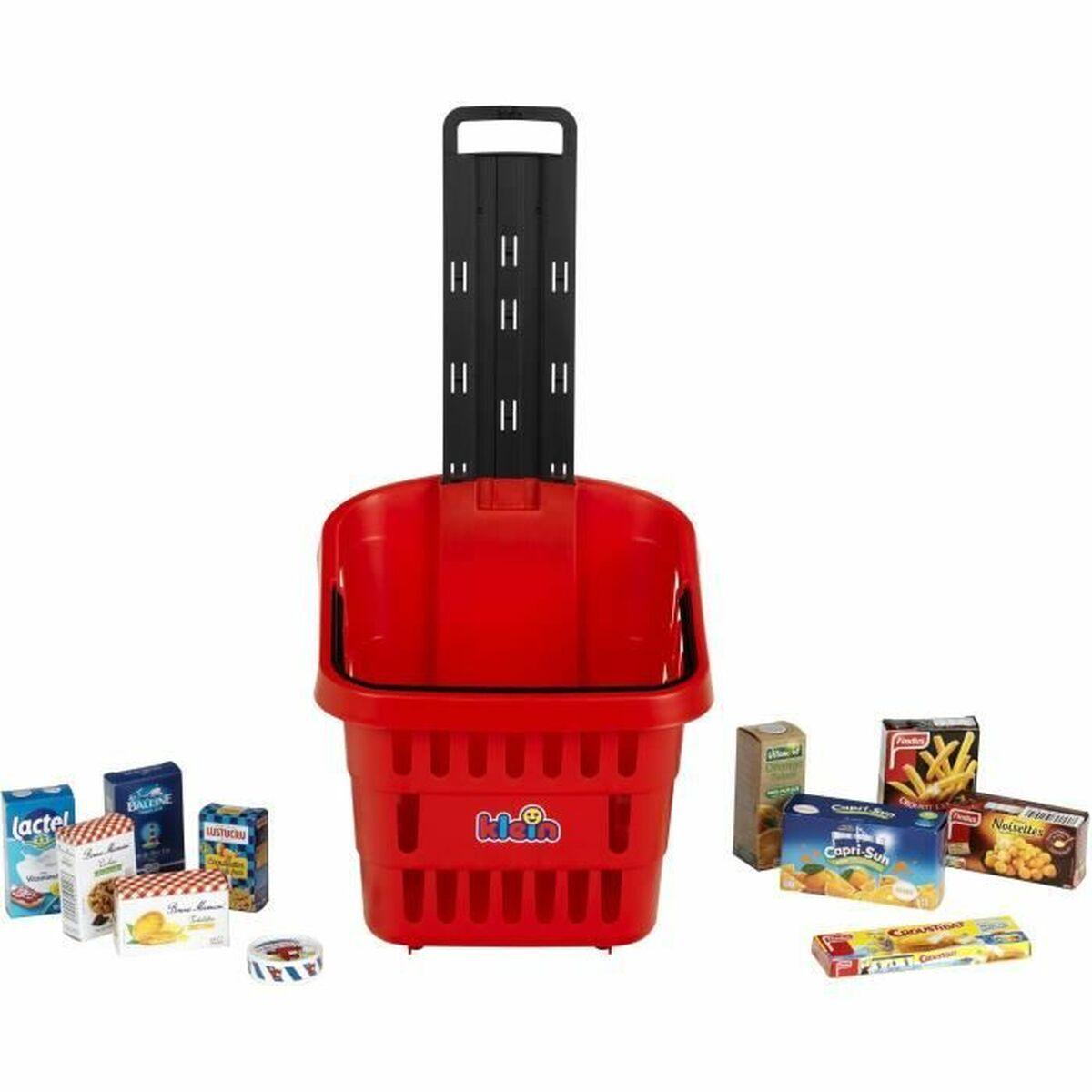 Købmandsleg - Klein Toys legetøjssupermarked med indkøbskurv