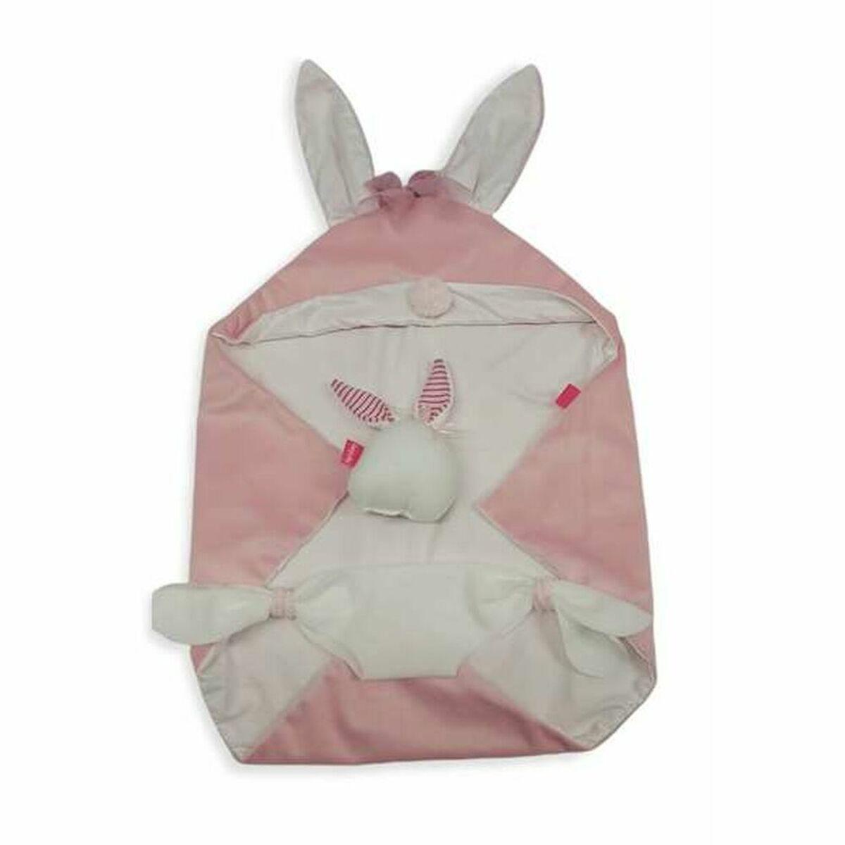 Berjuan dukketøj - Kappe med bamse, pink (4033-22)