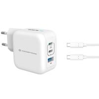 Vægoplader Conceptronic 120550603101 Hvid 67 W
