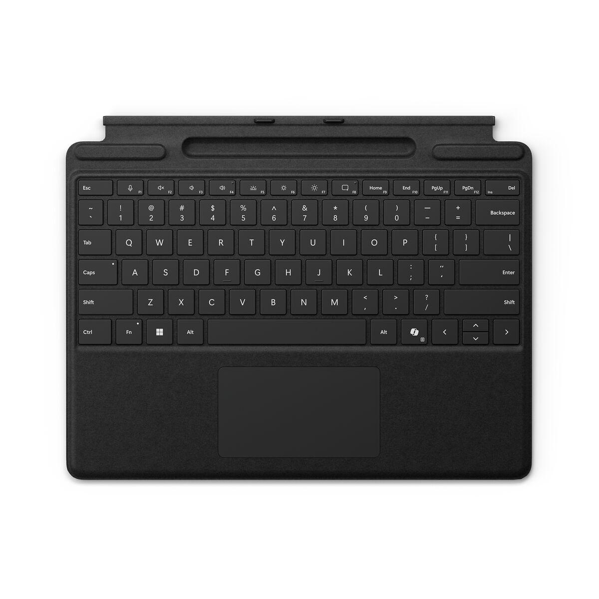 Tastatur Microsoft 8XB-00148 Sort Italiensk