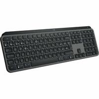 Trådløst tastatur Logitech Spansk qwerty Grafit Stål