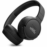 Hovedtelefoner med mikrofon JBL JBLT670NCBLK Sort