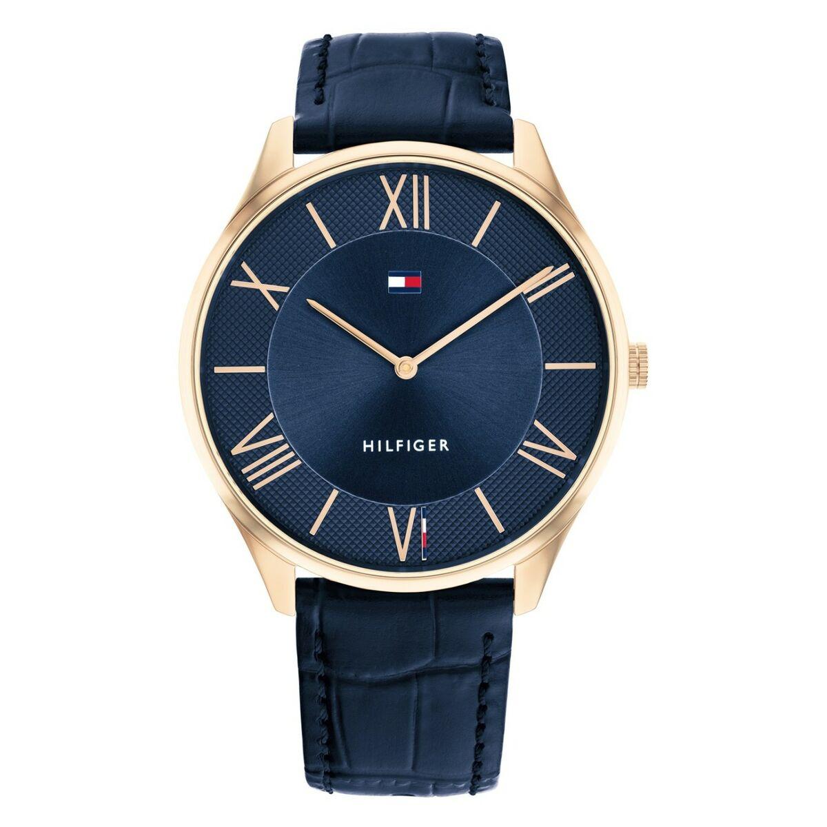 Herreur Tommy Hilfiger 1710517 - blå skive, Ø 44 mm