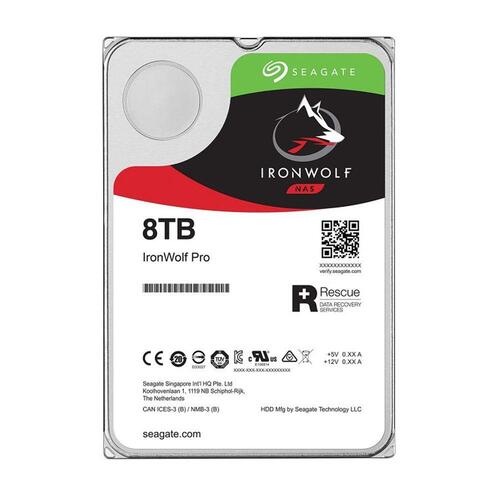 Harddisk Seagate IRONWOLF NAS 3.5" Sata III 8 TB