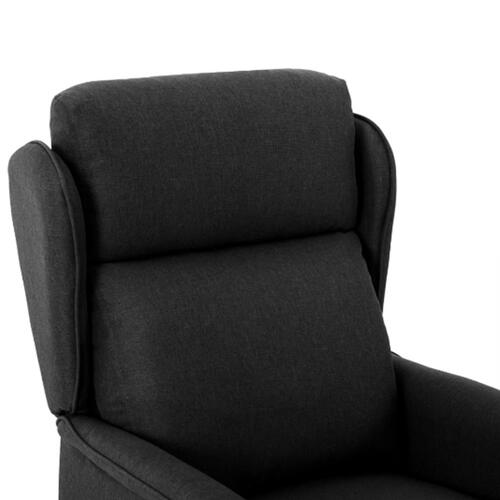 Massage stol Sort Stof