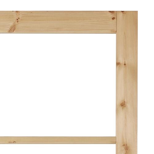 Indvendig Dør med Glas "ORKDAL" 78x232x4 cm Massiv Træ Fyr