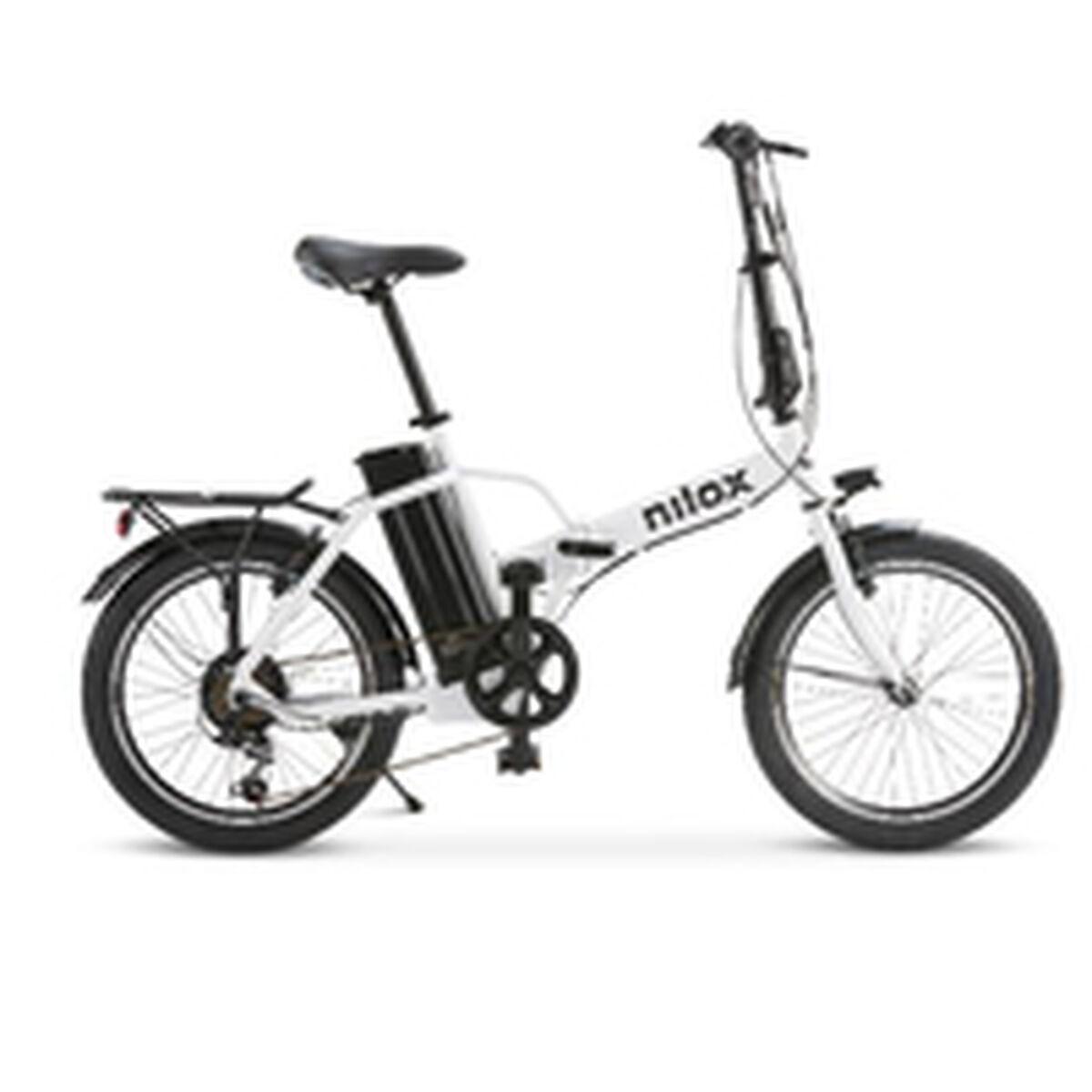 Elektrisk cykel Nilox eBike J1 Pro Hvid 250 W 9600 mAh 20"