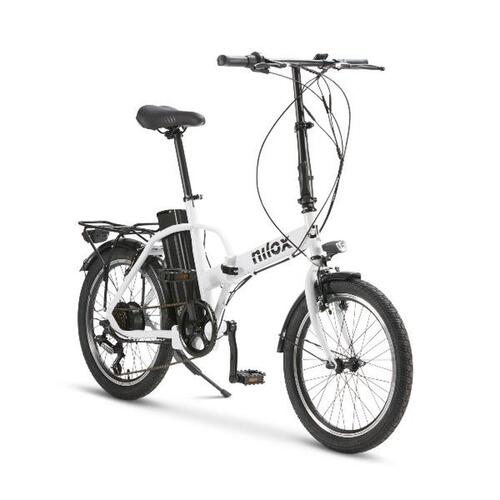 Elektrisk cykel Nilox eBike J1 Pro Hvid 250 W 9600 mAh 20"