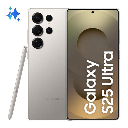 Smartphone Samsung GALAXY S25 ULTRA SM-S938BZTGEUB 12 GB RAM 512 GB Grå Titanium 6,9" Qualcomm Snapdragon 8 Elite