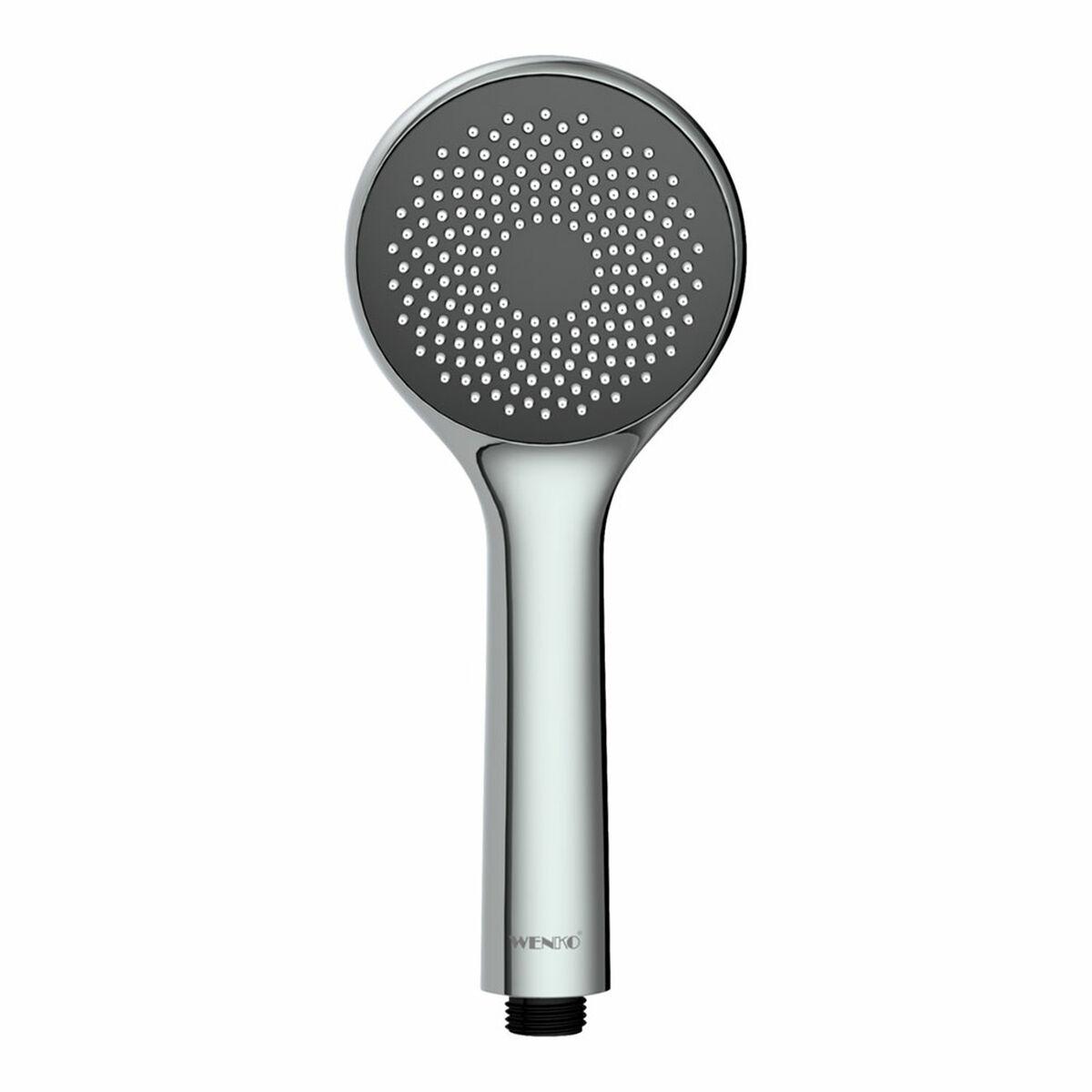 Wenko håndbruser - watersaving, ABS, 9,5 cm, krom/sølv