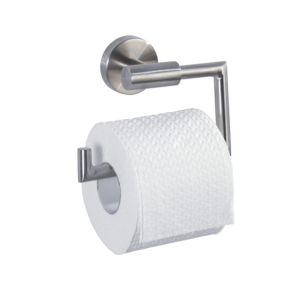 Wenko Bosio toiletpapirholder - rustfrit stål, 15 × 10,5 × 6,5 cm