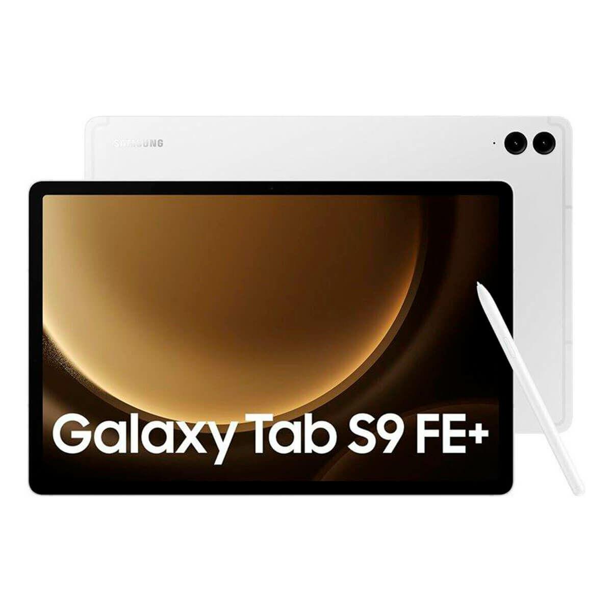 Tablet Samsung Galaxy Tab S9 FE+ 12 GB RAM 256 GB Sort Sølvfarvet