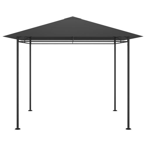 Pavillon 3x3x2,7 m 180 g/m² antracitgrå