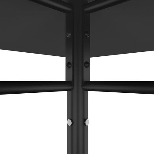 Pavillon 3x3x2,7 m 180 g/m² antracitgrå
