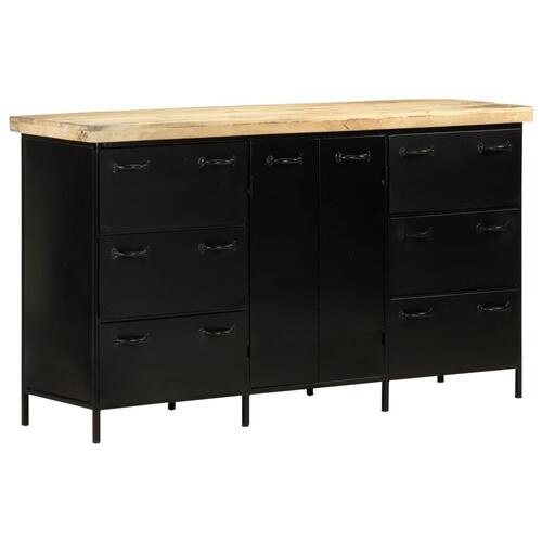 Skænk 140x38x76 cm ru mangotræ
