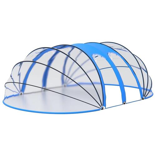 Poolkuppel 620x410x210 cm oval