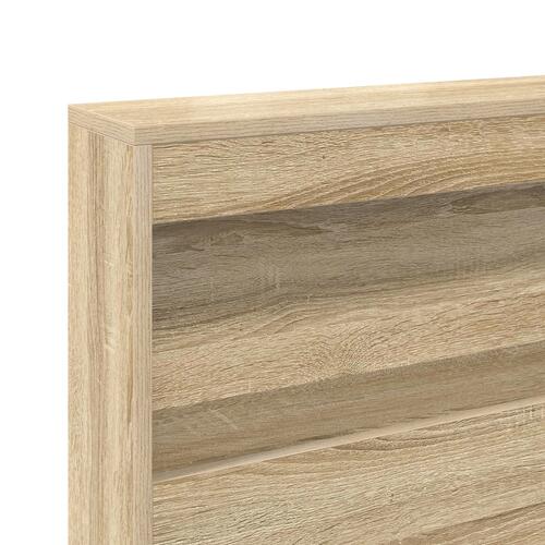 Boghylde seng Sonoma eg 100x200 cm engineered wood