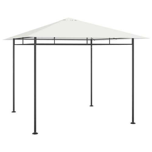 Pavillon 3x3x2,7 m 180 g/m² cremefarvet