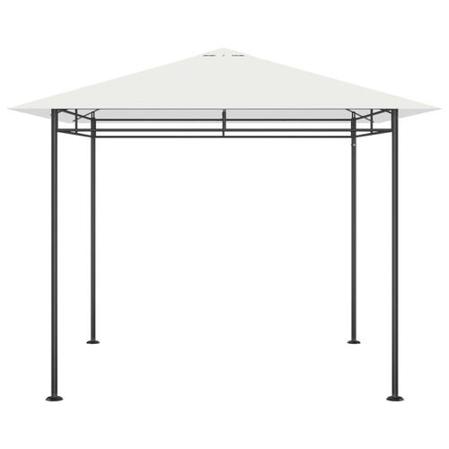 Pavillon 3x3x2,7 m 180 g/m² cremefarvet