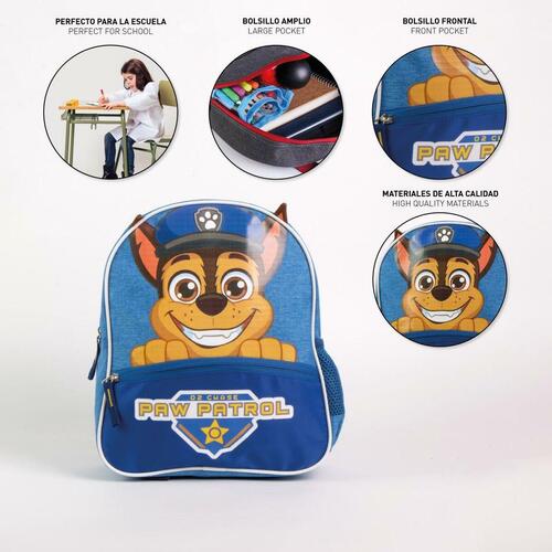 Skoletaske The Paw Patrol Blå 25 X 30 X 5 CM