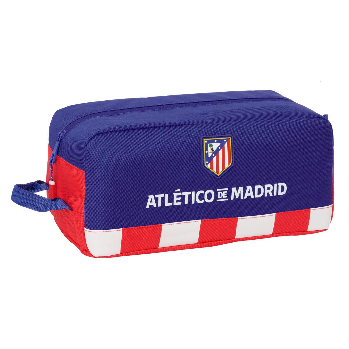 Atlético Madrid rejseskotaske - blå/hvid/rød 34 × 15 × 18 cm
