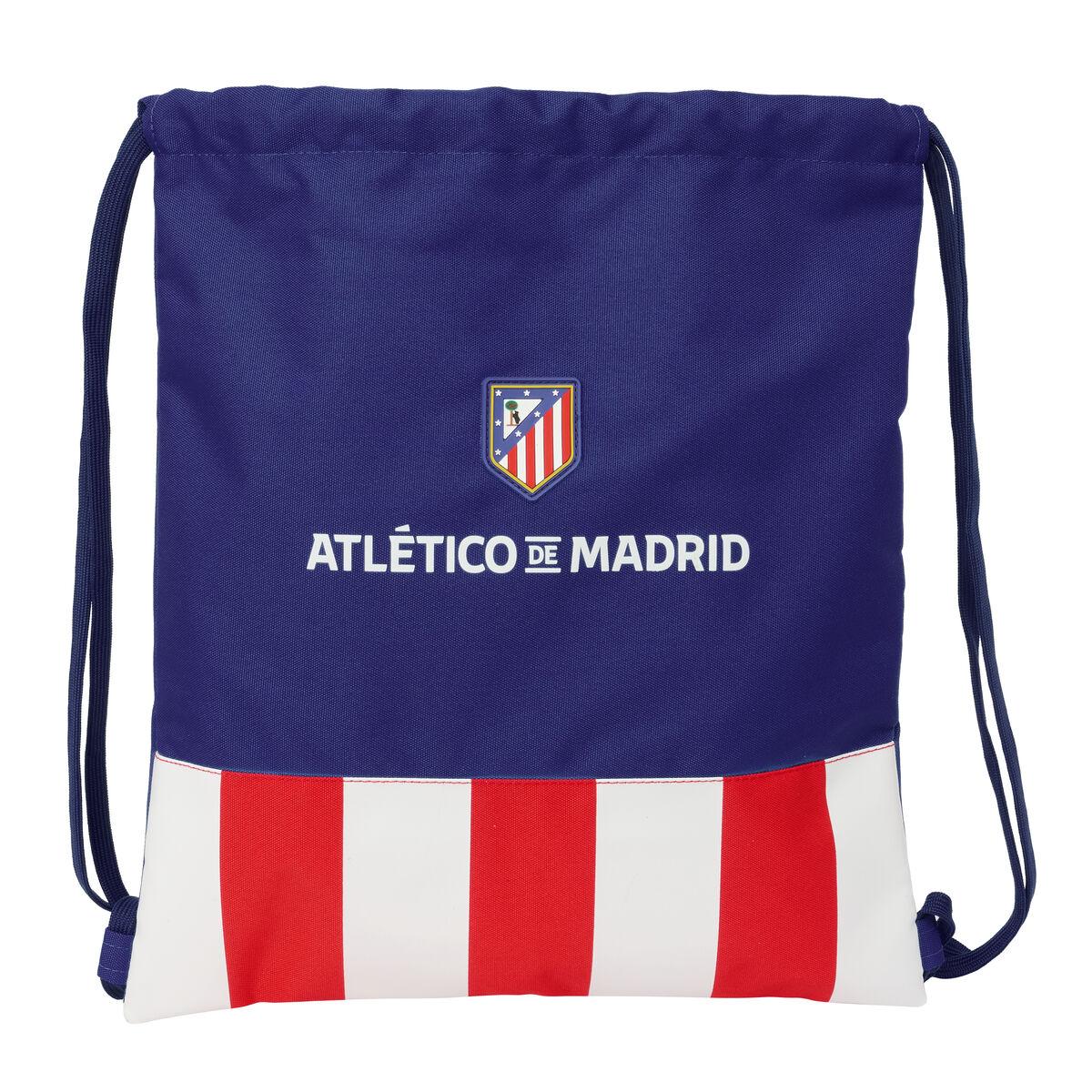 Atlético Madrid gymsack - blå/hvid/rød, 35 × 40 cm
