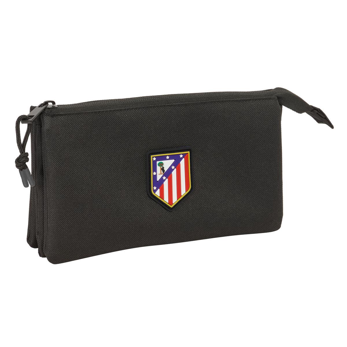 Atlético Madrid tredobbelt penalhus - sort 22 × 12 × 3 cm
