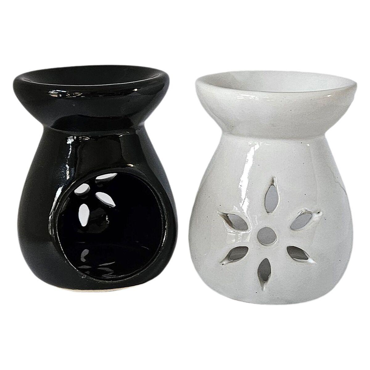 Magic Lights Essensbrænder - Sort keramik