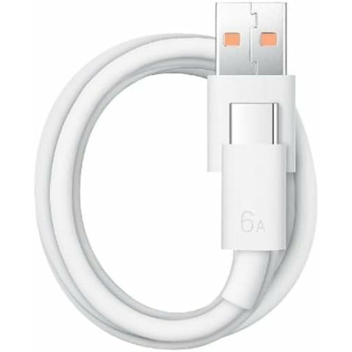 Honor USB-C opladerkabel - Hvid/Sort