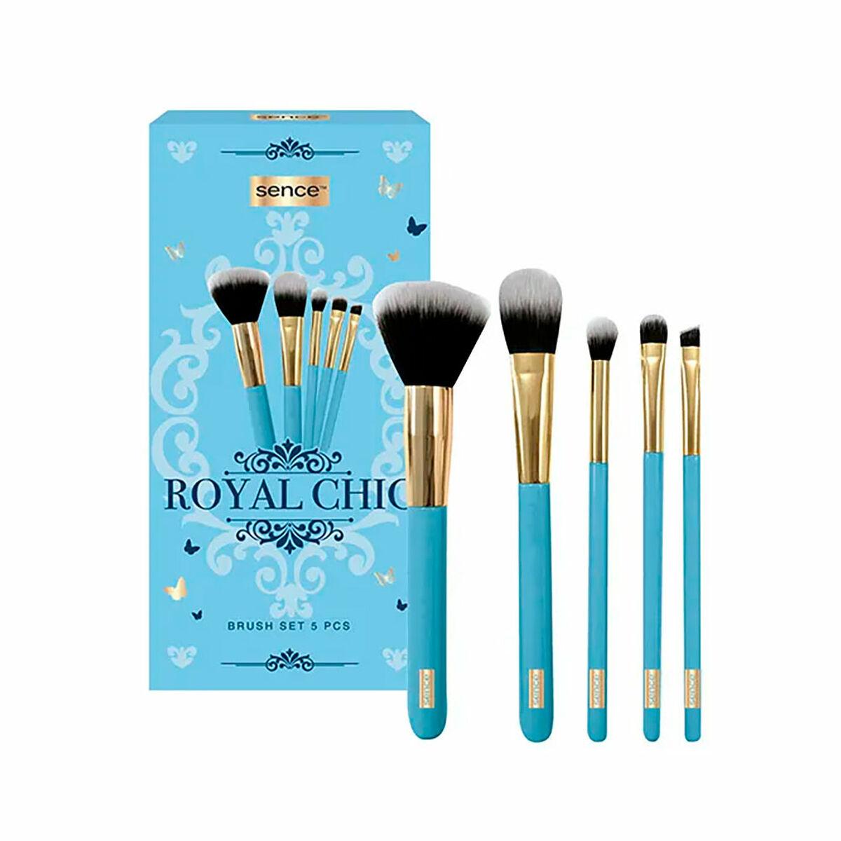 Sence Royal Chic - Sæt med makeupbørster (5 stk)