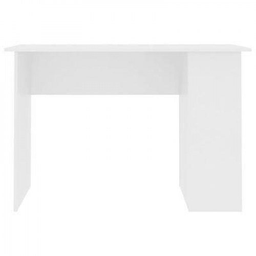 Skrivebord 110x60x73 cm konstrueret træ hvid