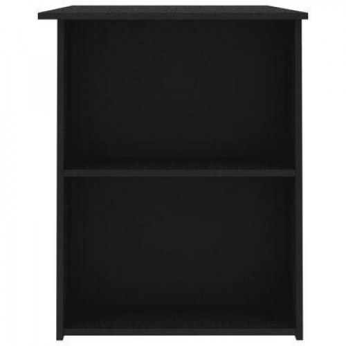 Skrivebord 110x60x73 cm konstrueret træ sort