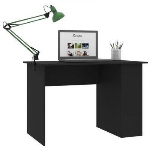 Skrivebord 110x60x73 cm konstrueret træ sort