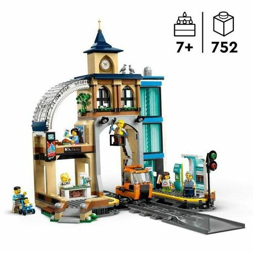 LEGO City 60469 Central Train Station byggesæt (7+)