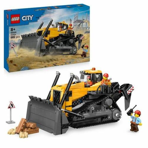 Lego City Bulldozer 60466 byggesæt - gul, 8+