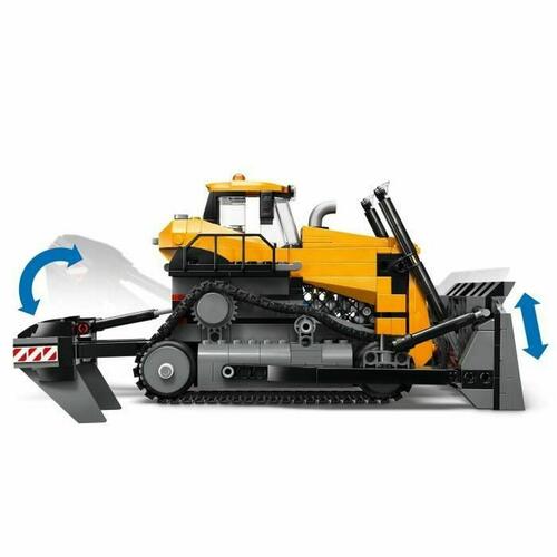Lego City Bulldozer 60466 byggesæt - gul, 8+