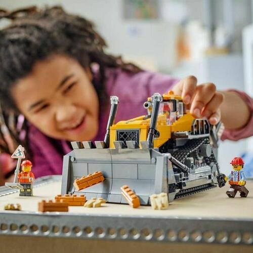 Lego City Bulldozer 60466 byggesæt - gul, 8+