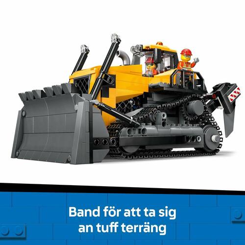 Lego City Bulldozer 60466 byggesæt - gul, 8+
