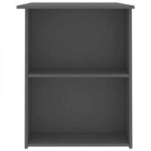 Skrivebord 110x60x73 cm konstrueret træ grå