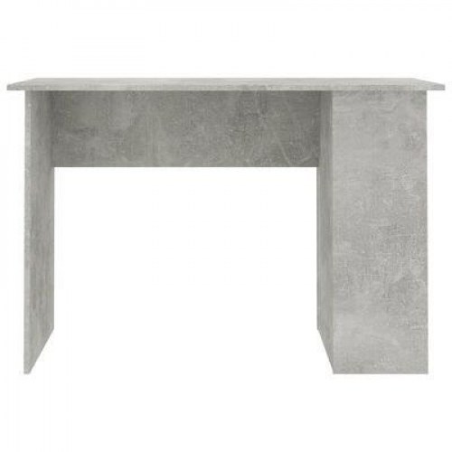 Skrivebord 110x60x73 cm konstrueret træ betongrå