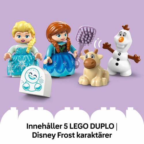 LEGO DUPLO 10455 Anna og Elsas frosne slot - byggesæt