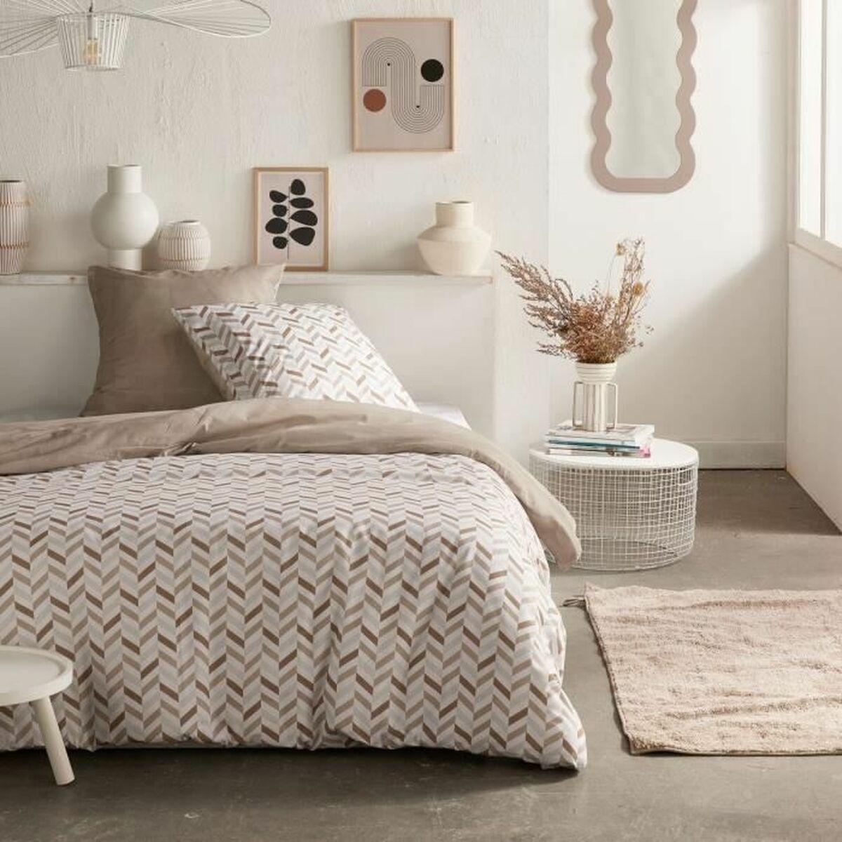 TODAY dynebetræk sæt - Beige, 220 × 240 cm, 2 dele (Seng 180/200)