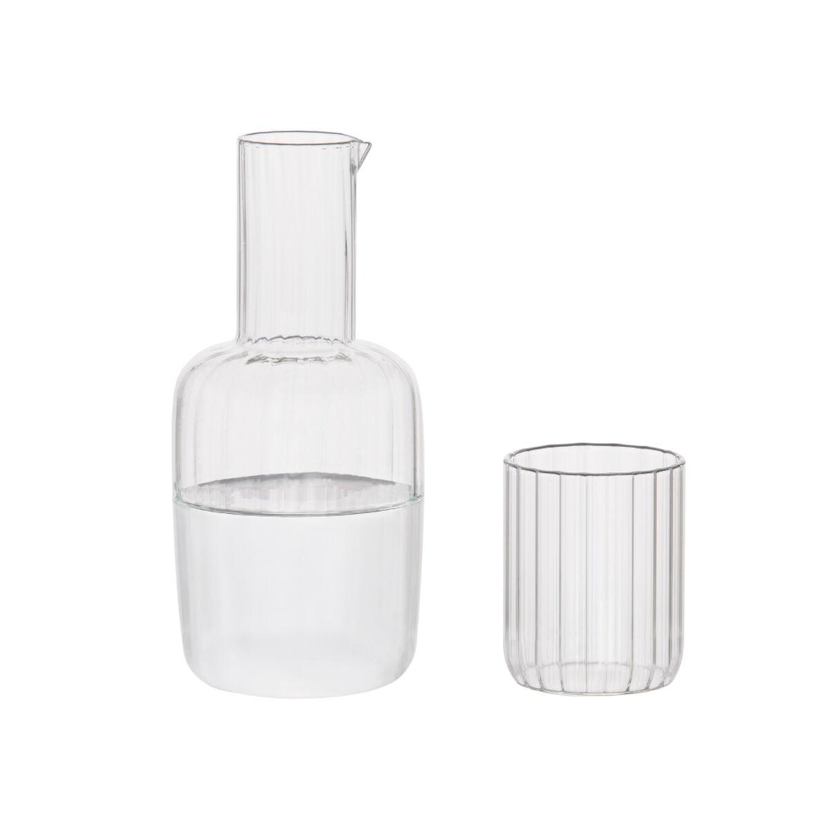 Andrea House kande i glas 800 ml - gennemsigtig