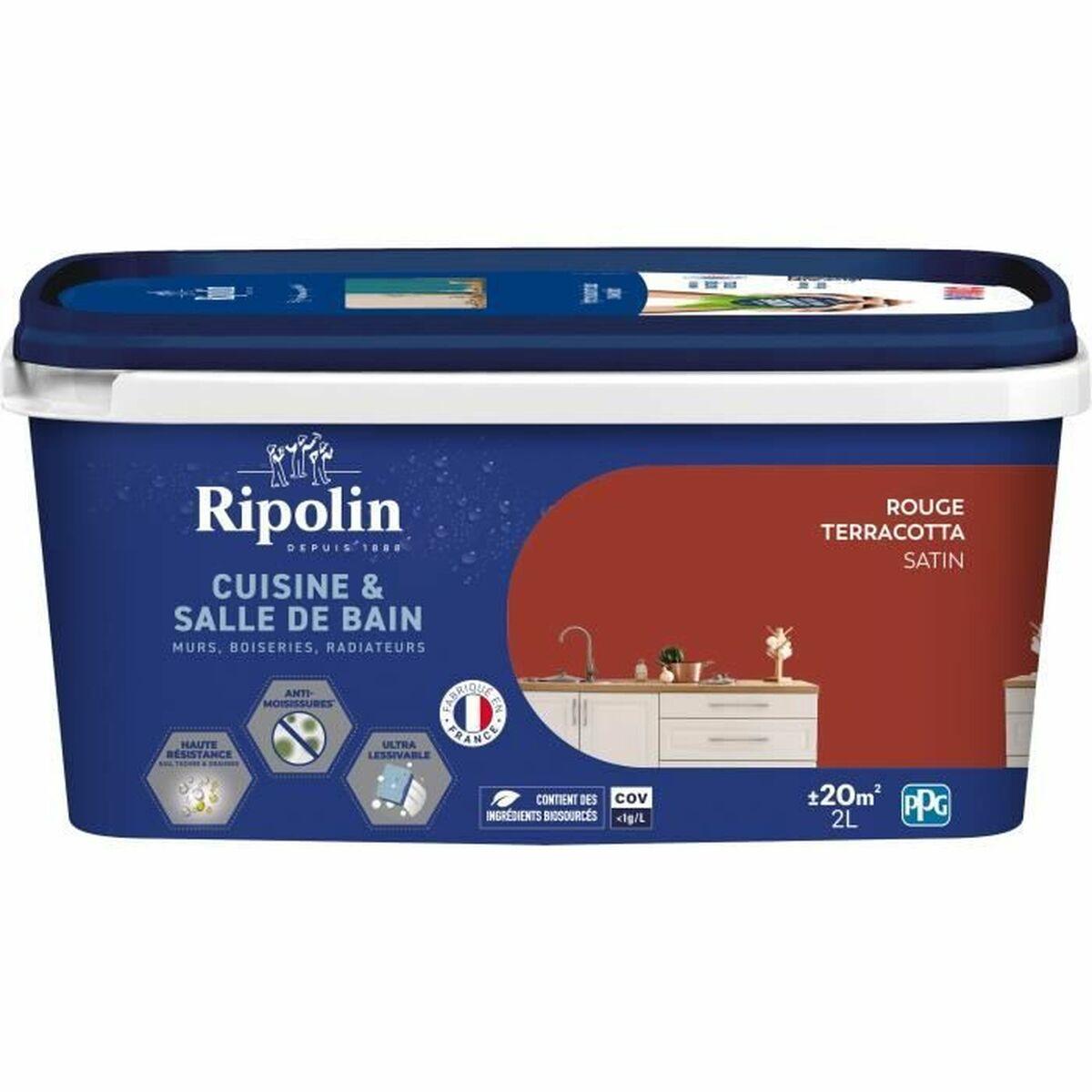 Ripolin maling - Rouge Terracotta, satin, 2 l