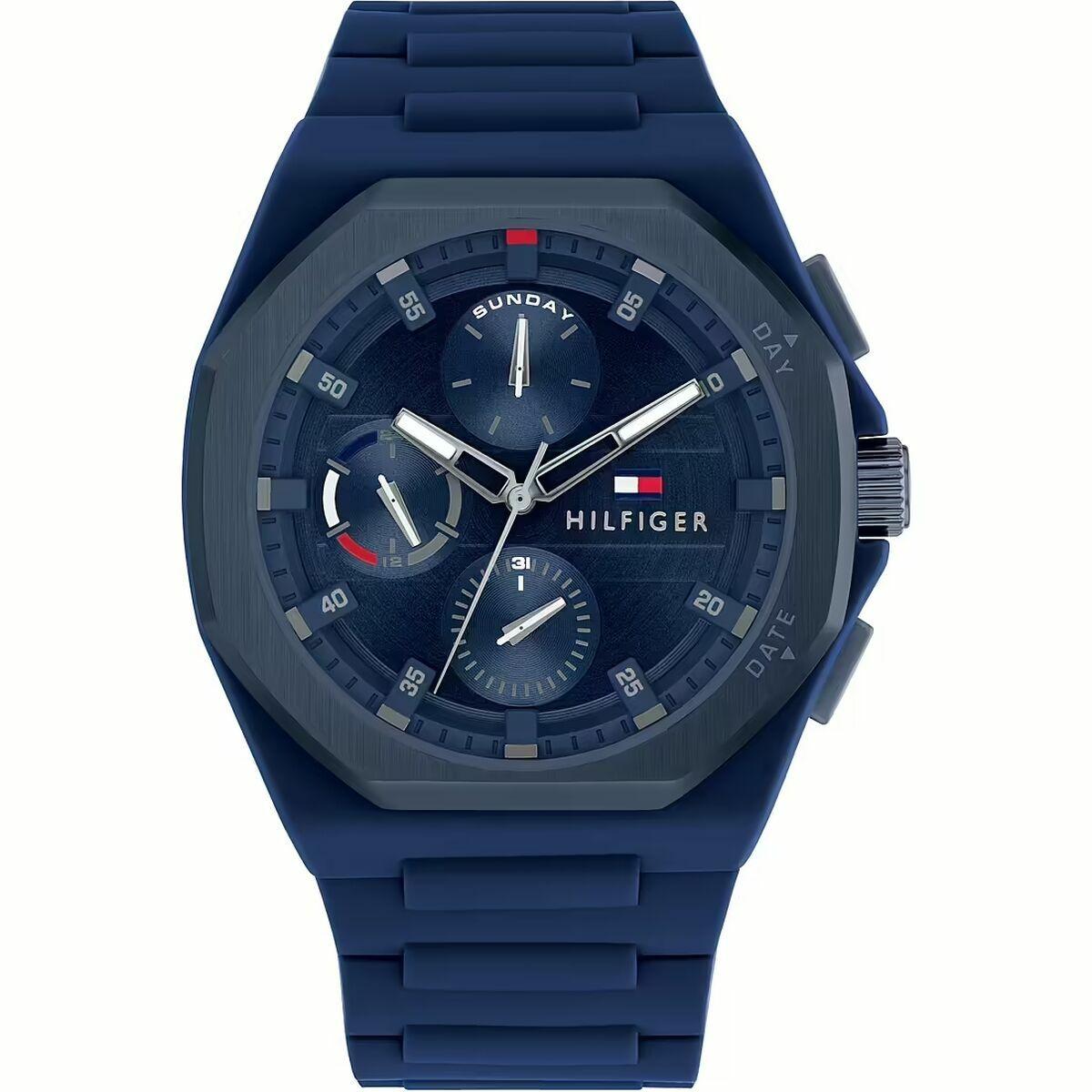 Herreur Tommy Hilfiger 1792122 - blå, Ø 46 mm