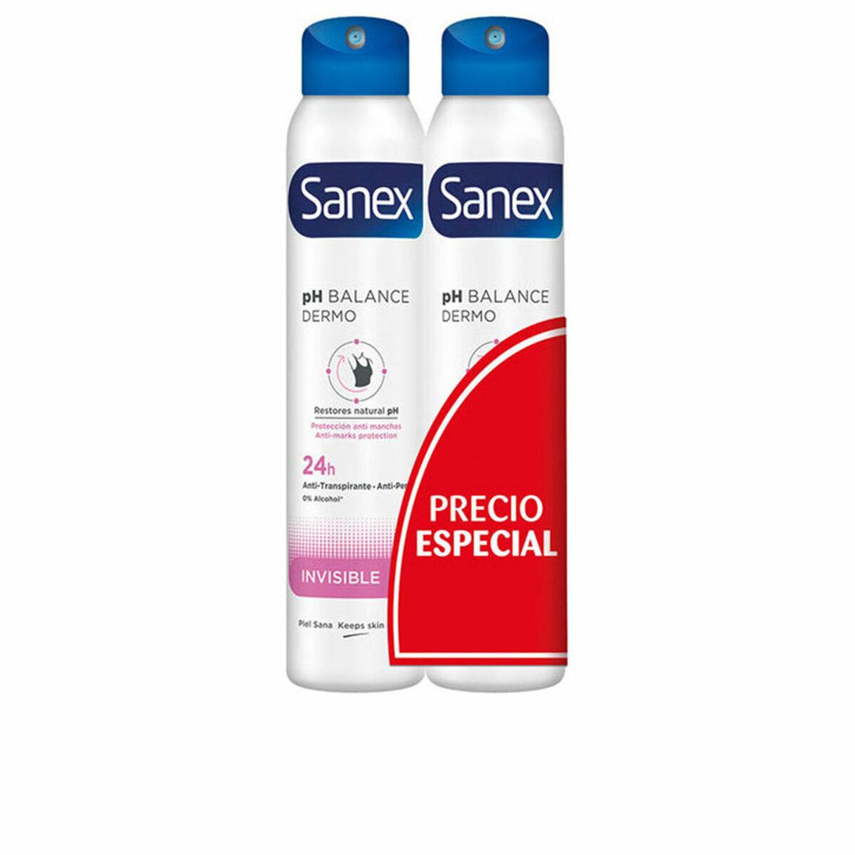 Sanex Spray Deodorant Invisible - 2 stk. á 200 ml