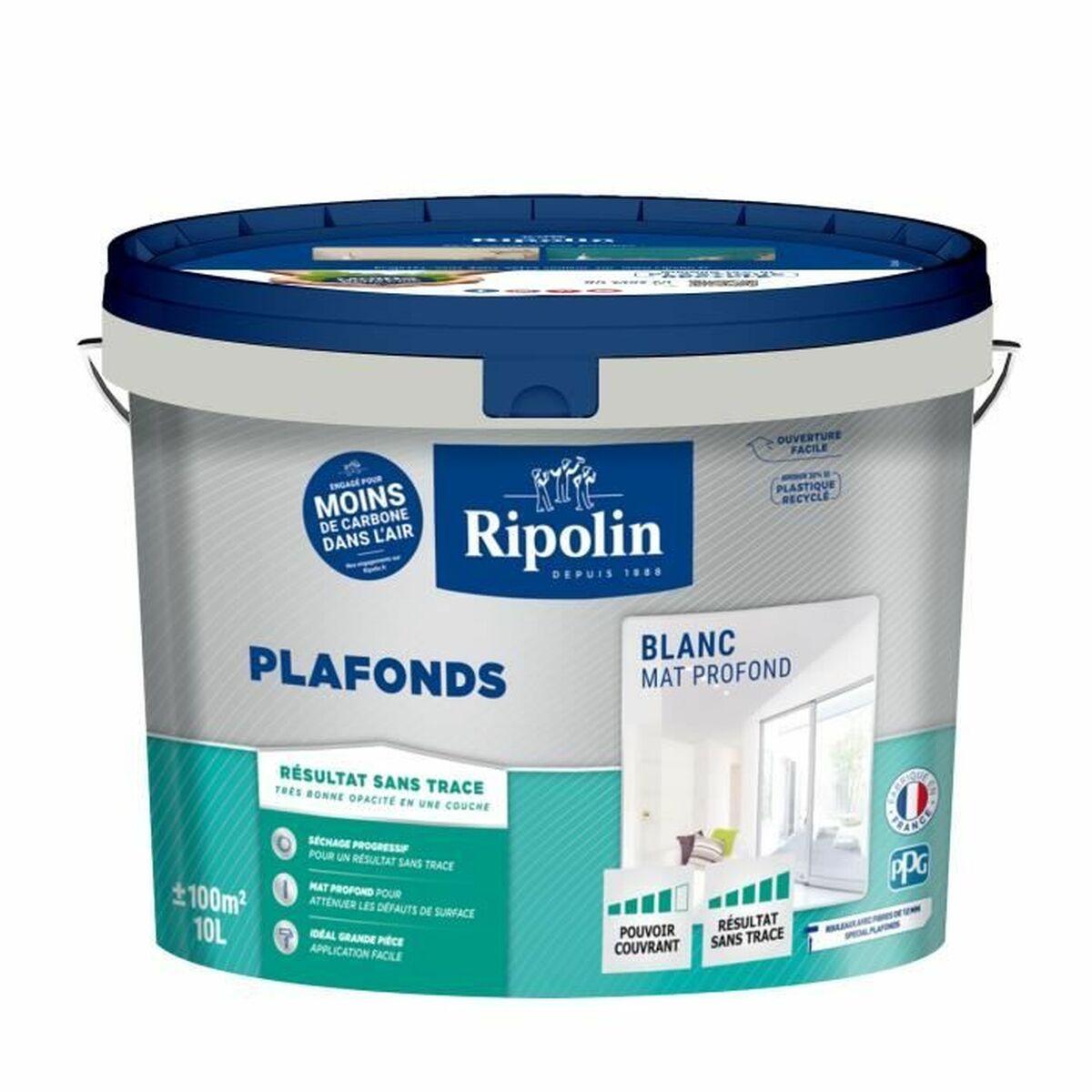 Ripolin loftmaling - Hvid Mat 10 L