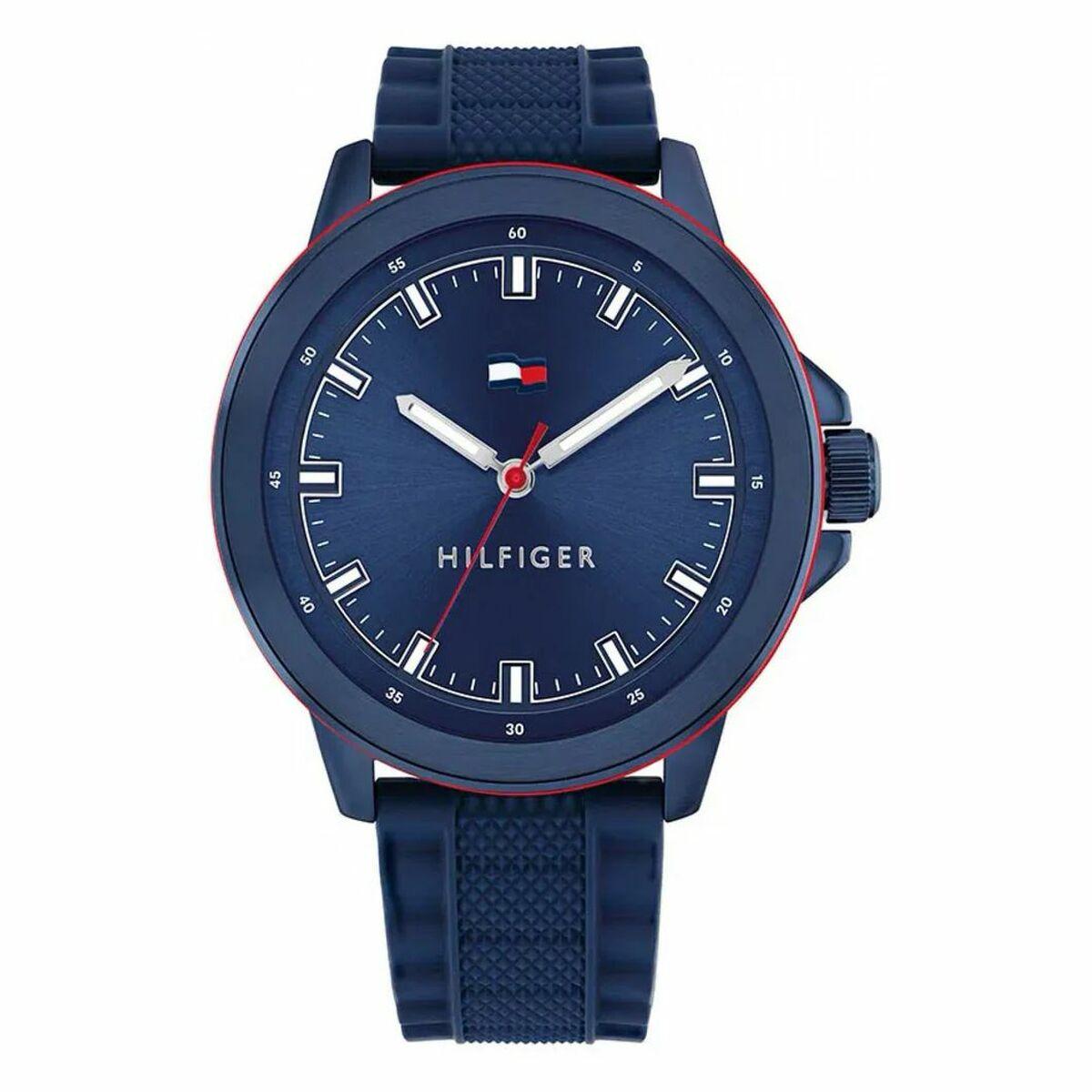 Herreur Tommy Hilfiger 1792022 - blå skive, Ø 48 mm