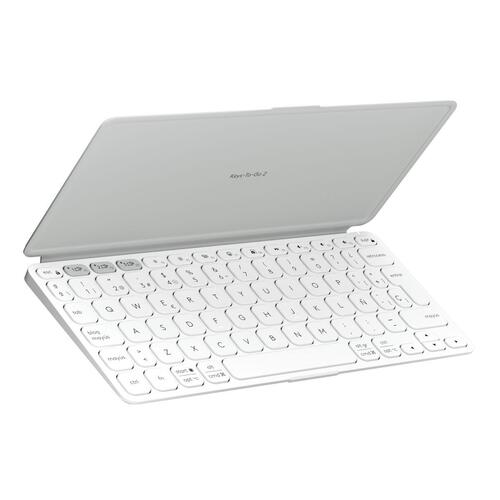 Tastatur Logitech 920-012974 Hvid Grå QWERTY