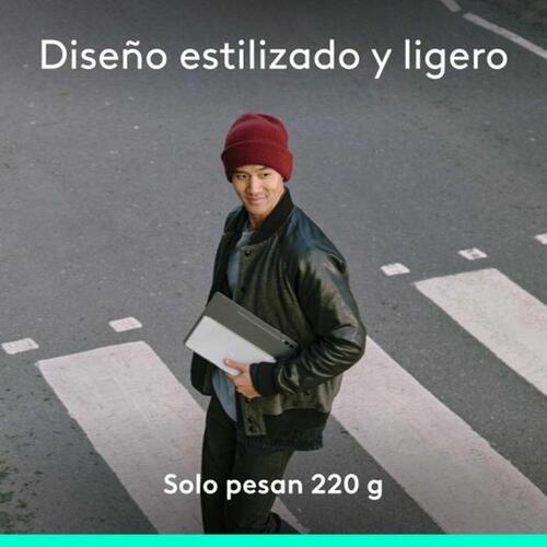 Tastatur Logitech 920-012974 Hvid Grå QWERTY